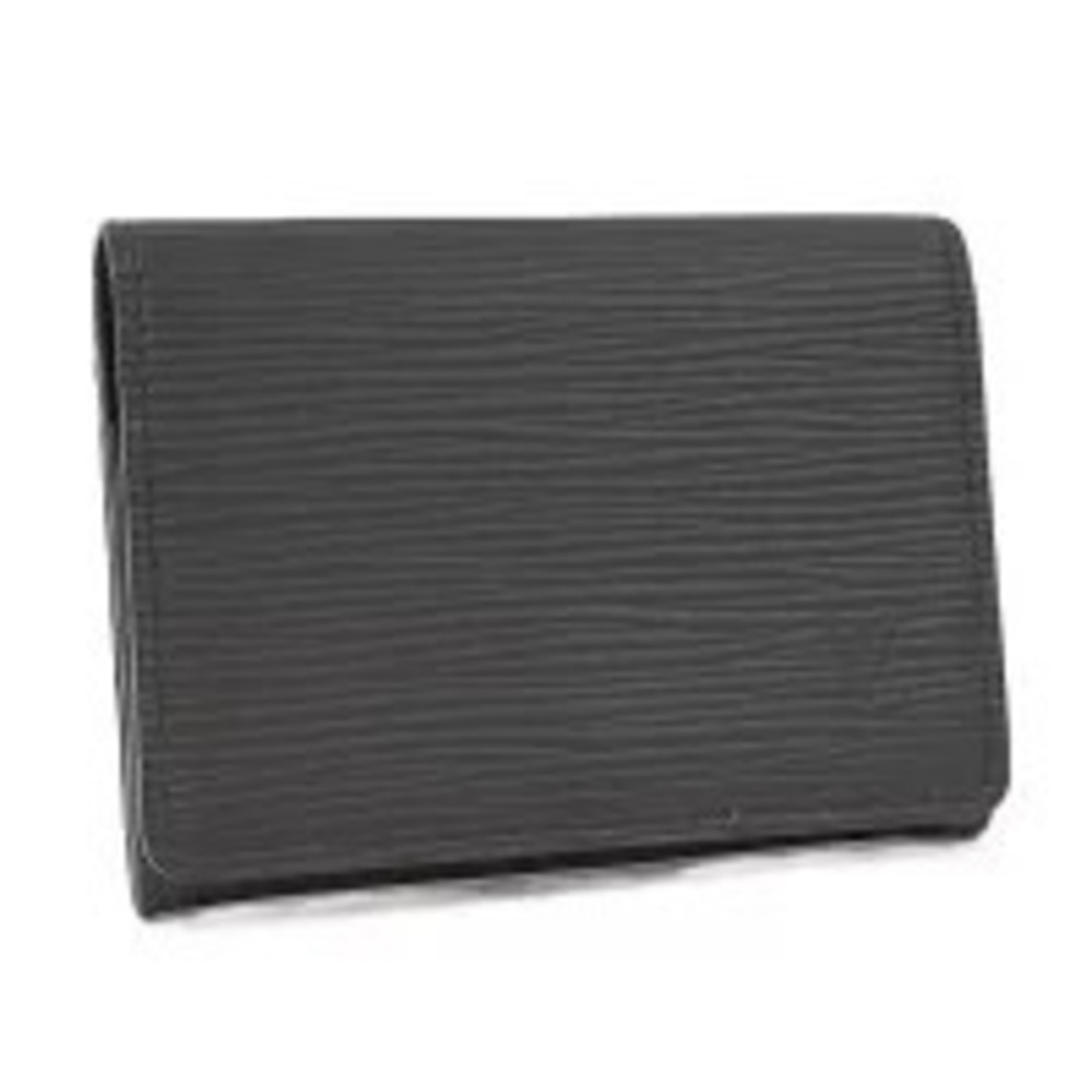 LOUIS VUITTON Envelope Carte de Visite Card Case Wallet Epi Noir Black